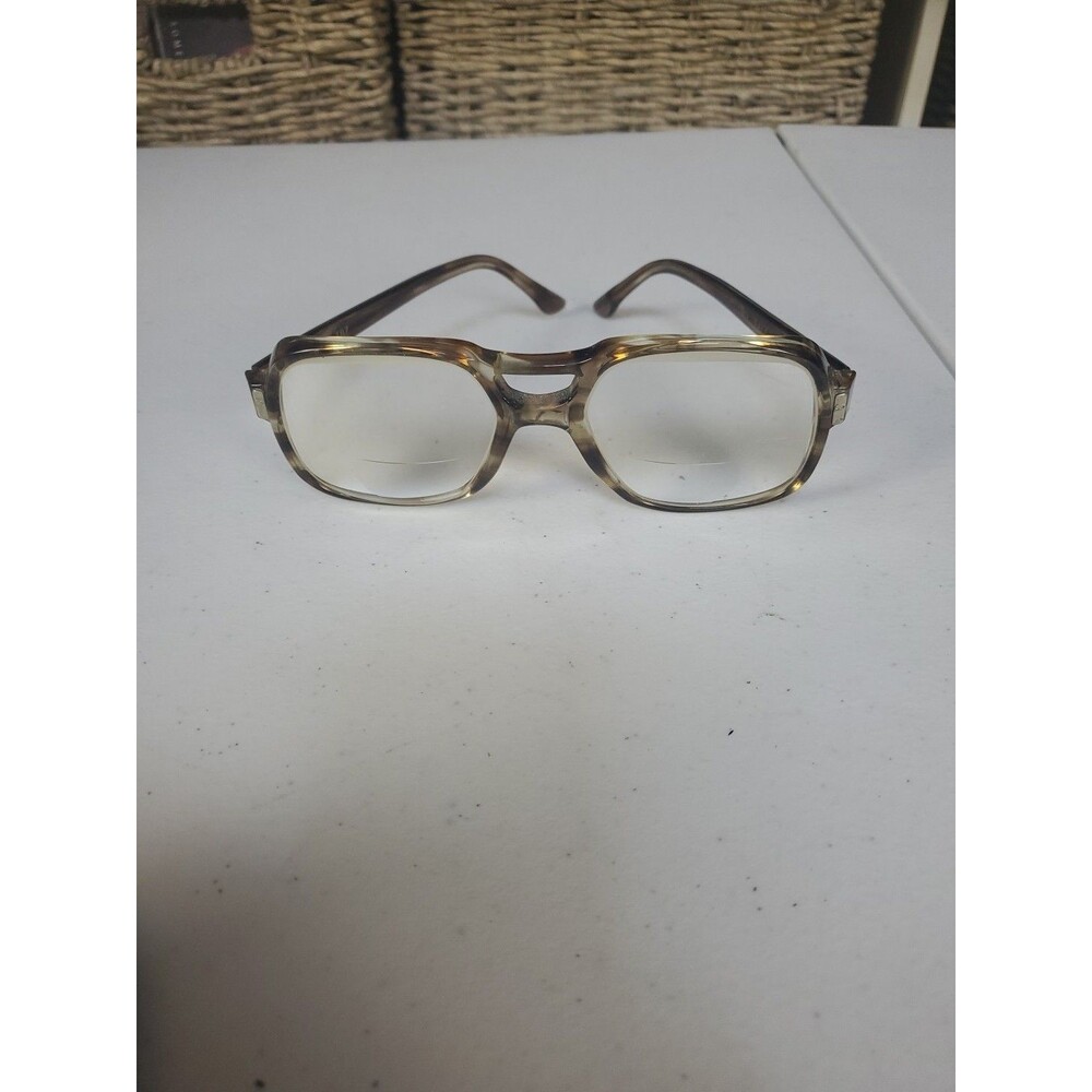 VINTAGE American Optical Frames Bifocal Safety Glasses Z87 Tortoise Shell
